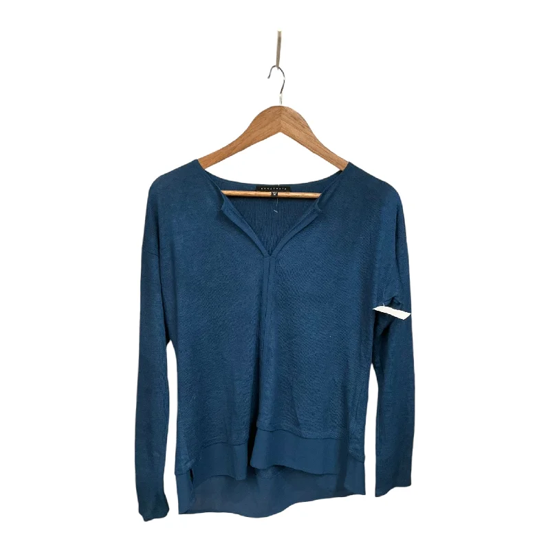 women's tops for those who want to create outfits that are both unique and memorableTop Long Sleeve By Sanctuary In Blue, Size: M