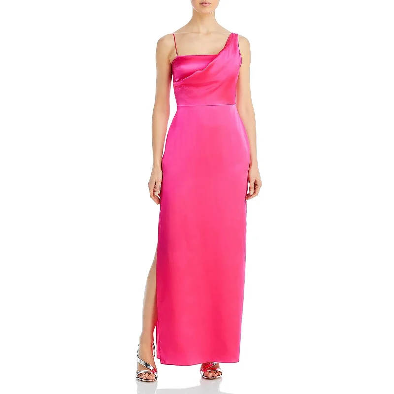 women's fair-trade dressesAqua Womens Tesoro Silk Long Evening Dress