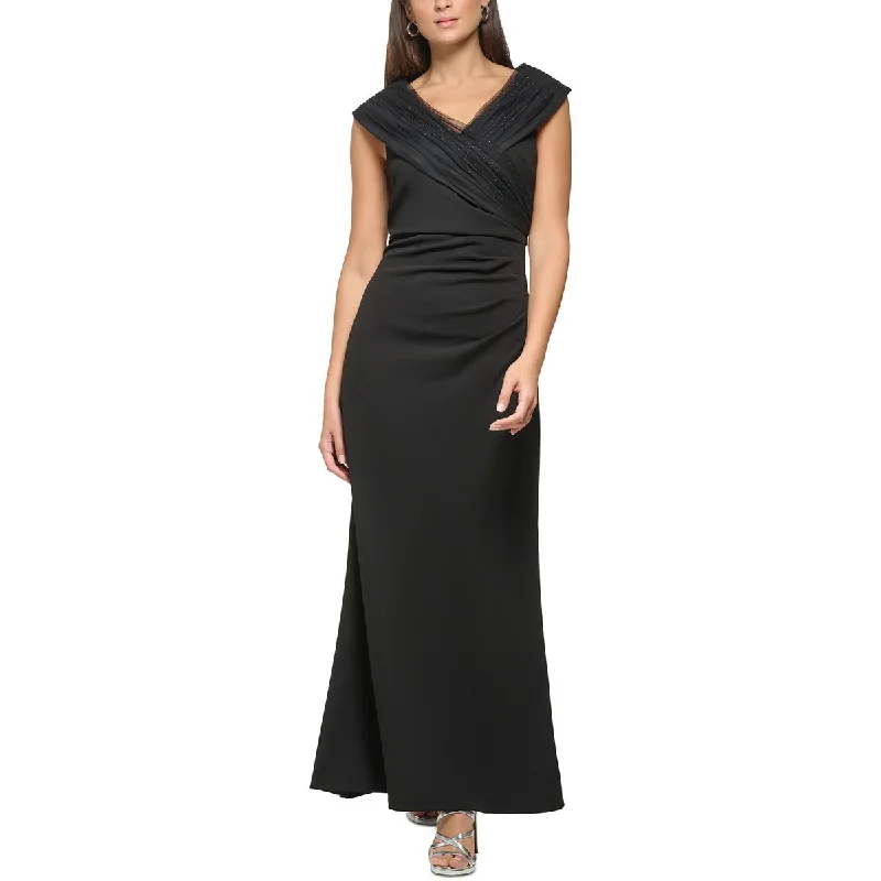 Laced DressDKNY Womens Embellished  Evening Dress