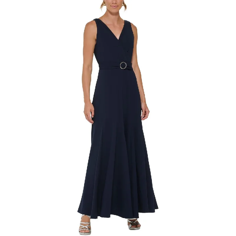 women's bridesmaid dressesDKNY Womens Crepe Long Evening Dress