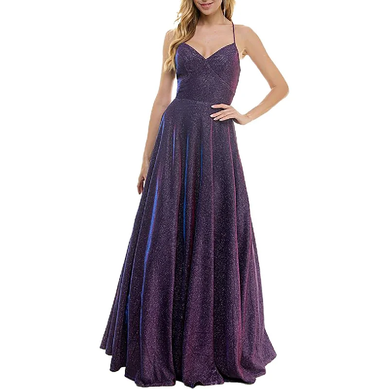 women's smart casual dressesCity Studio Womens Juniors Glitter Formal Evening Dress