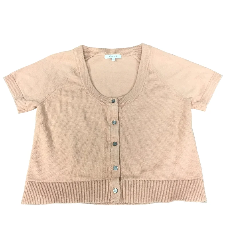 women's tops for those who want to add a touch of elegance and sophistication to their everyday wearTop Short Sleeve By Madewell In Peach, Size: S