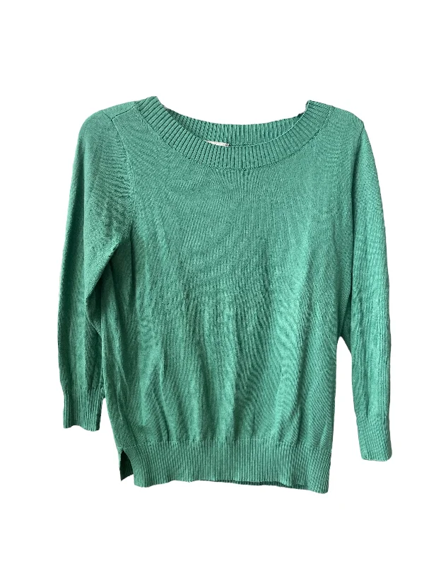 women's tops for those who want to create outfits that reflect their personal style and sense of fashionTop Long Sleeve Basic By Loft In Green, Size: S