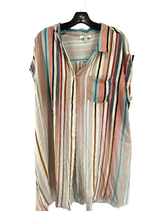 women's tops for those who refuse to compromise on styleTop Short Sleeve By Umgee In Multi-colored, Size: 1x