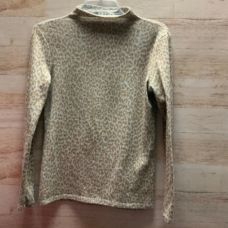 breathable women's tops for summerTop Long Sleeve By Beachlunchlounge In Animal Print