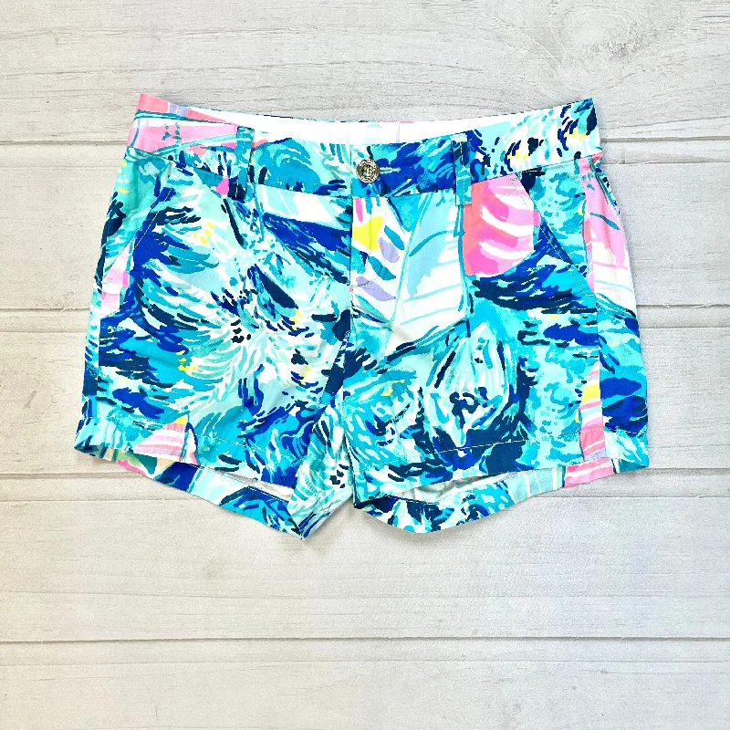 women's patched shortsShorts Designer By Lilly Pulitzer  Size: 0