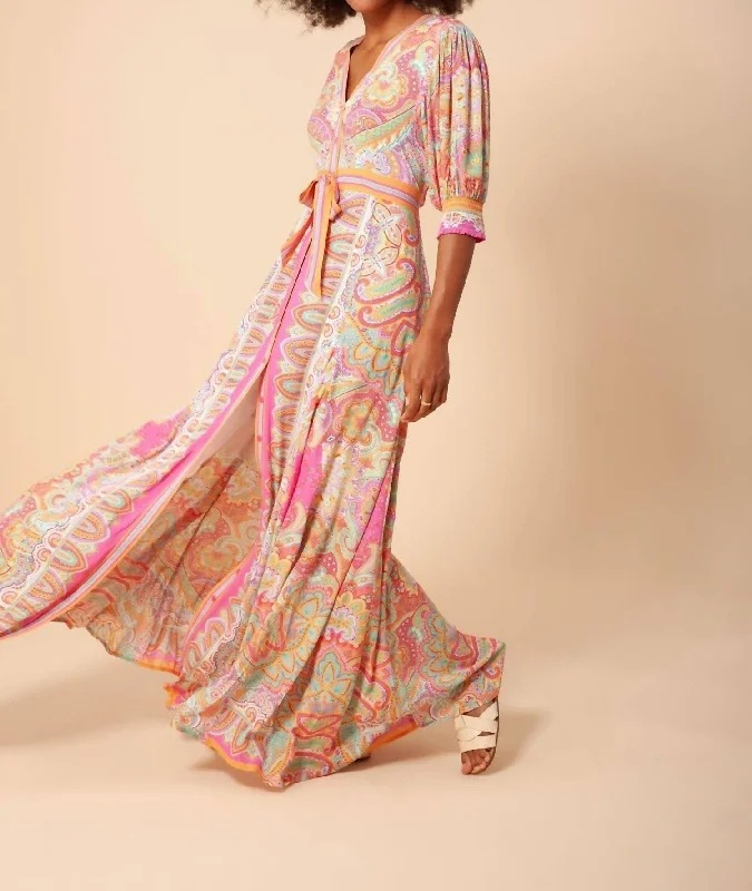 women's trendy dressesGoya Maxi Dress In Pink