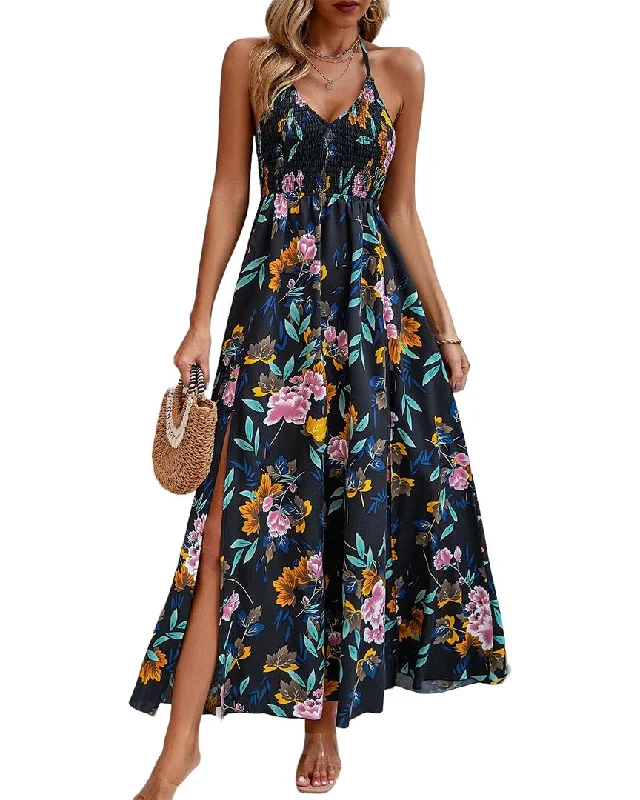 women's floral dressesLuna Tuccini Maxi Dress