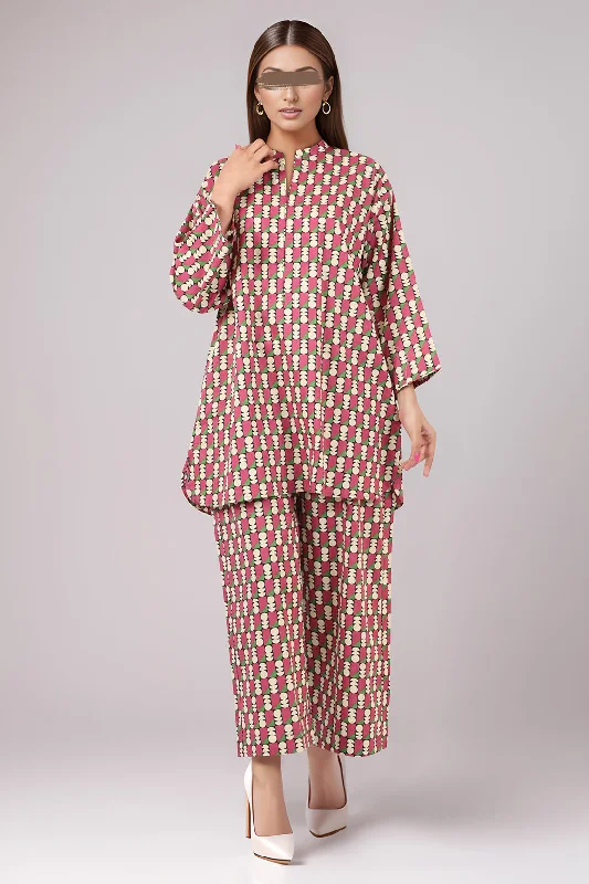 Printed Cambric Stitched 2 Piece (Shirt/Trouser)