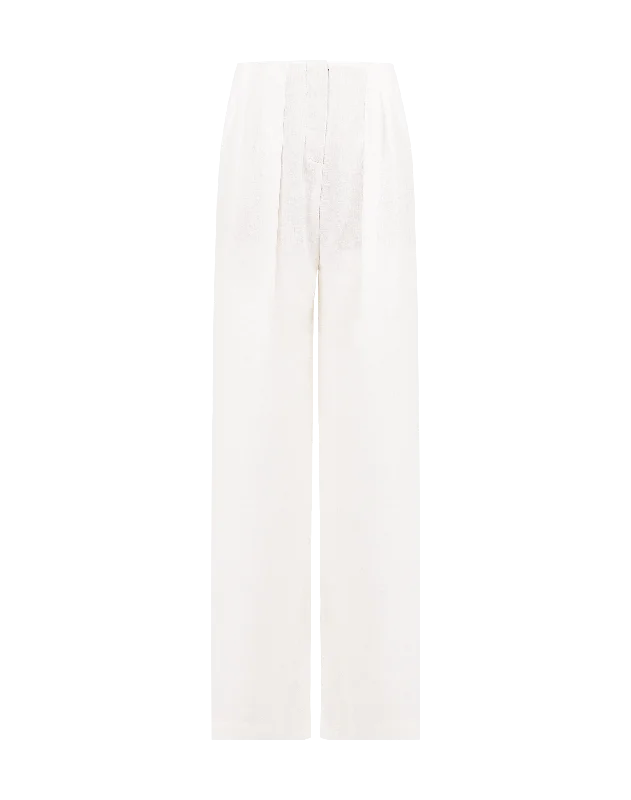 women's floral pantsAlessia Pants - Off White