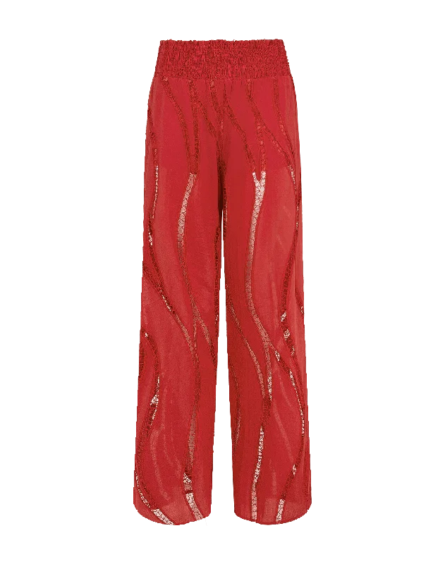 women's formal pantsBabi Pants - Raspberry