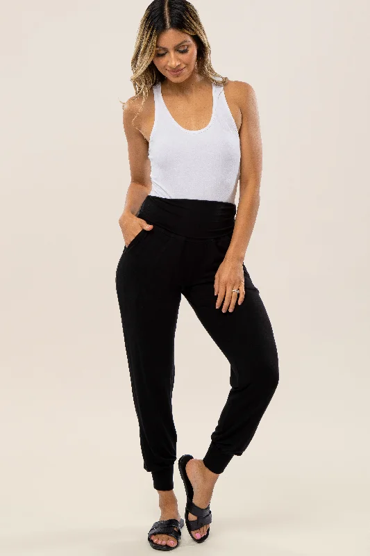 women's high-performance pantsBlack Band Jogger Pants