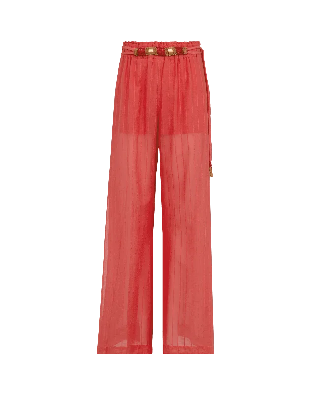 women's summer pantsCecilia Pants - Raspberry