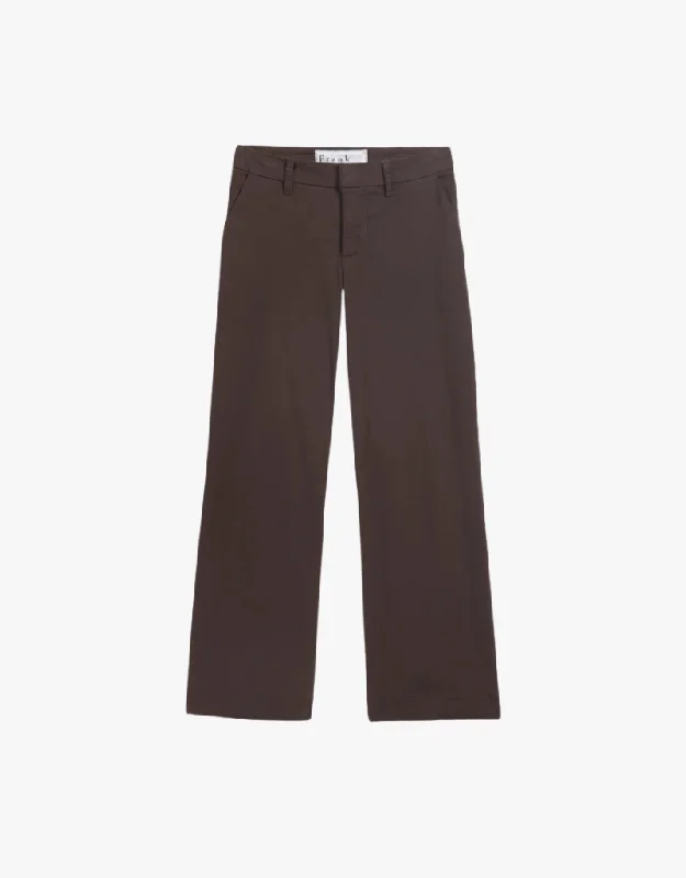 women's hot pantsFrank & Eileen Westport The Italian Wide Leg Chinos in Irish Coffee (Italian Cotton Twill)