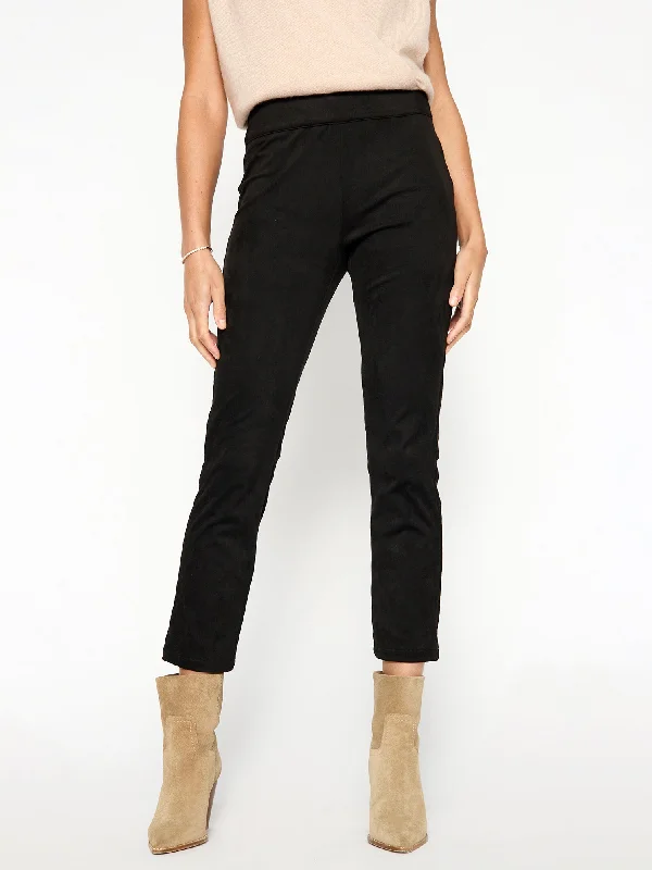 women's lace-up pantsThe Juniper Vegan Suede Pant