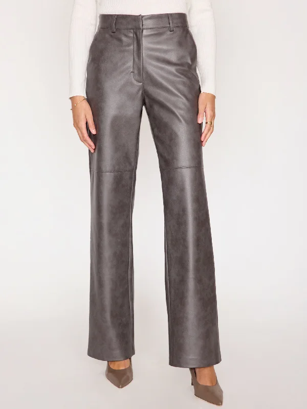 women's sweatpantsThe Namari Vegan Leather Pant