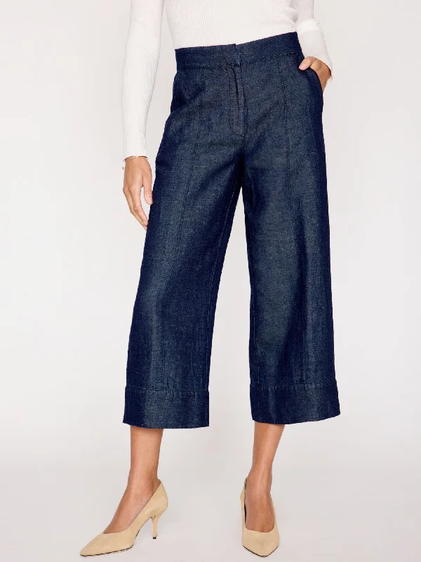 women's velvet pantsThe Odele Denim Pant