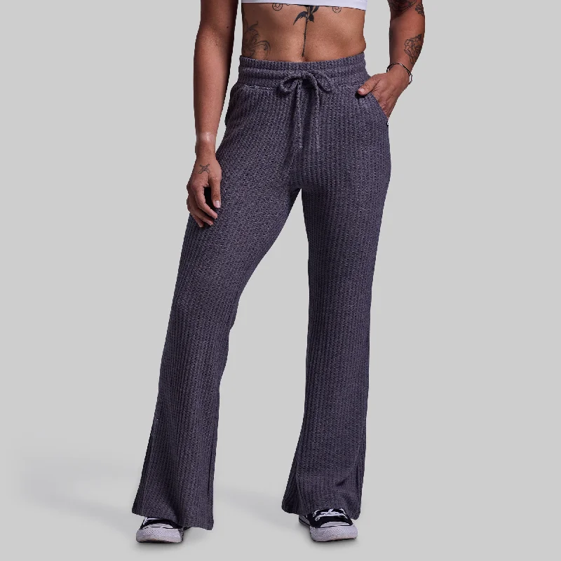 women's active pantsR and R Waffle Lounge Pant (Elephant)