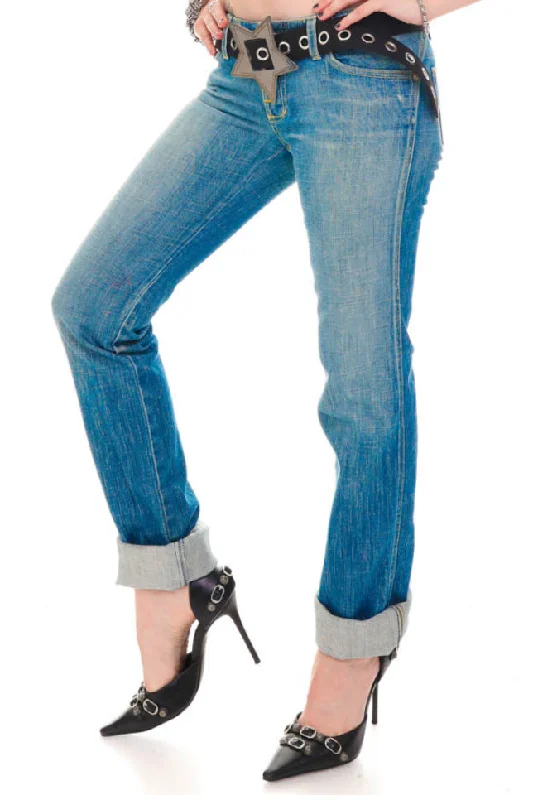 women's trendy pantsVintage Y2K Rock Republic Low Rise Denim Jeans - XS/S