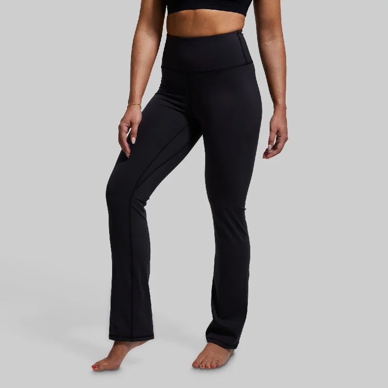 women's affordable pantsYoga Pant Straight Leg (Black)