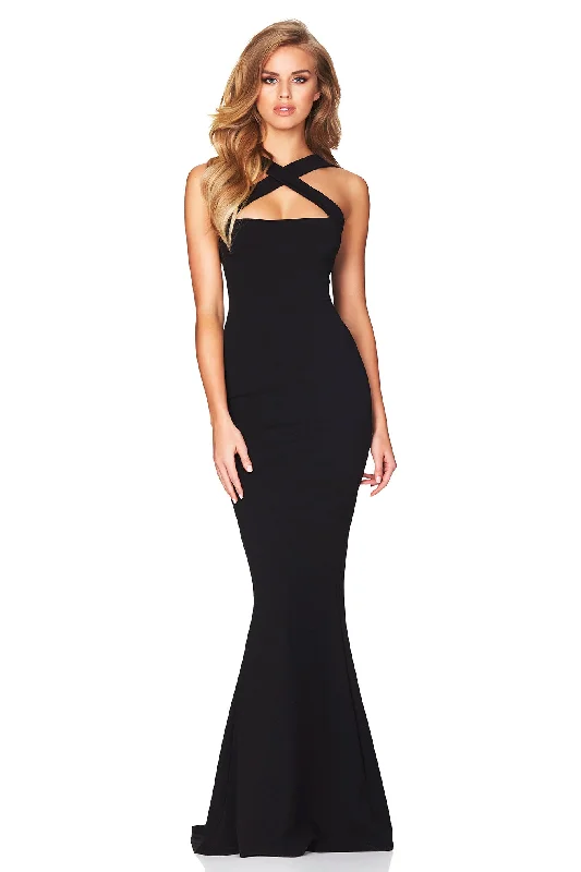 women's work dressesNookie Viva 2 Way Gown - Black