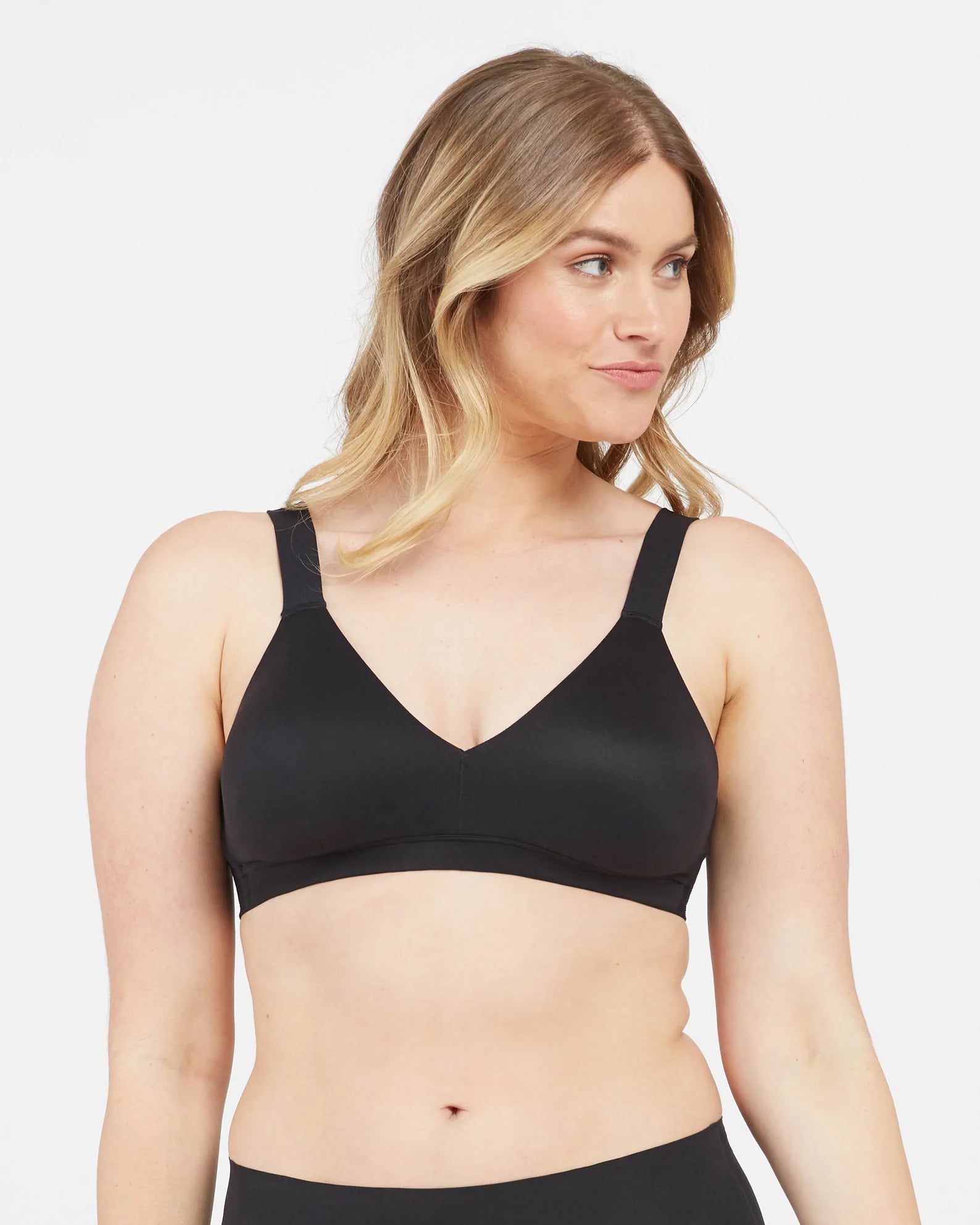 Halter DressSPANXsmooth™ Bra-llelujah!® Lightly Lined Black Bralette