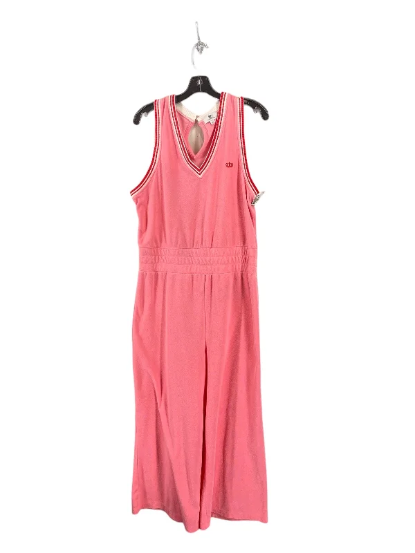 women's jumpsuits for wrinkle-resistant materialsJumpsuit By Juicy Couture  Size: L