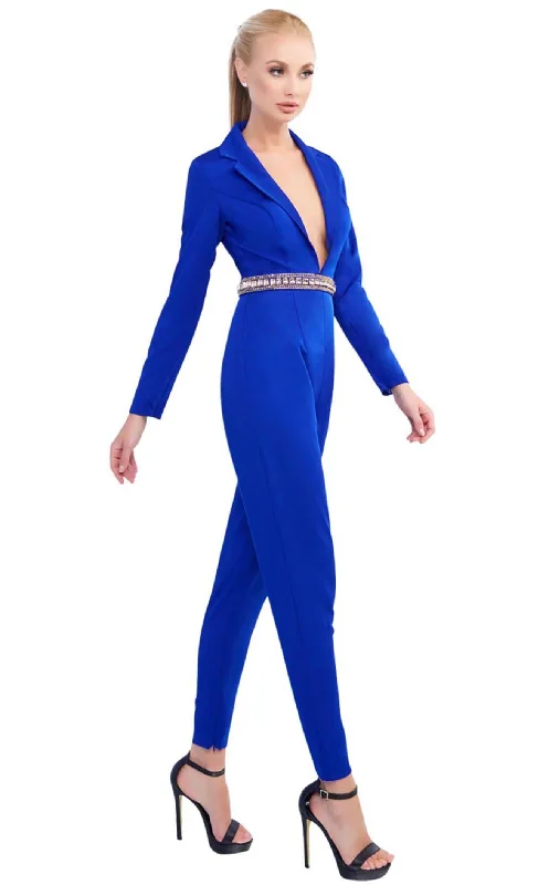 women's jumpsuits for apple-shaped bodiesMac Duggal 26071I Jumpsuit