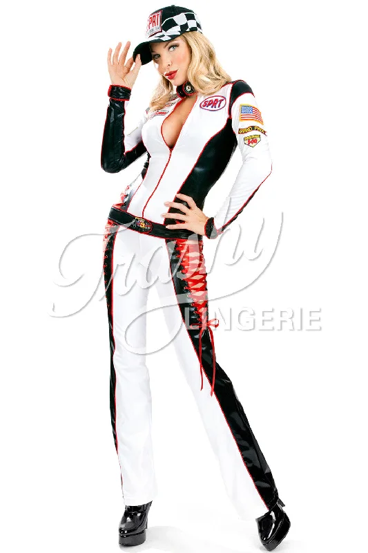 women's jumpsuits for wrinkle-resistant materialsRacecar Driver Jumpsuit