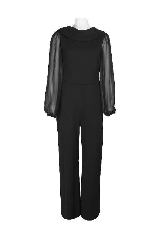 women's fitted jumpsuitsConnected Apparel Long Sleeve Formal Jumpsuit Sale