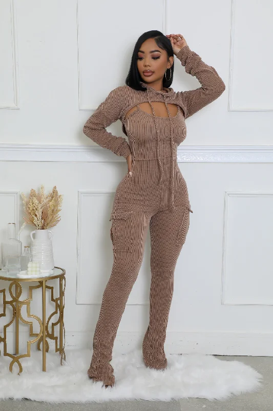 women's jumpsuits with long sleevesMake Me Hotter Jumpsuit Set