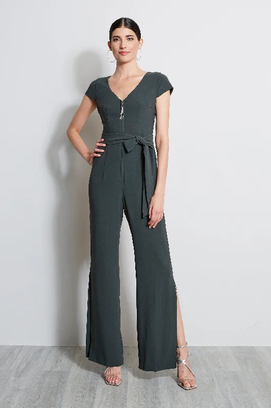 women's jumpsuits for dancingChain Side Slit Jumpsuit